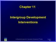 Intergroup Development Interventions
