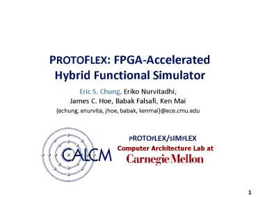 PROTOFLEX: FPGA-Accelerated Hybrid Functional Simulator