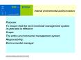 Internal environmental audit procedure PowerPoint PPT Presentation