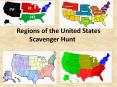 Regions of the United States Scavenger Hunt PowerPoint PPT Presentation