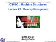 CS61C - Lecture 13 PowerPoint PPT Presentation