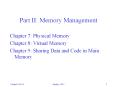 Part II: Memory Management PowerPoint PPT Presentation
