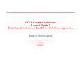 CS 211: Computer Architecture Lecture 6 Module 2 Exploiting Instruction Level Parallelism with Software Approaches PowerPoint PPT Presentation