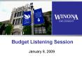 Budget Listening Session PowerPoint PPT Presentation