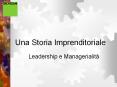 Leadership e Managerialit PowerPoint PPT Presentation