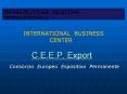 C.E.E.P. Export PowerPoint PPT Presentation
