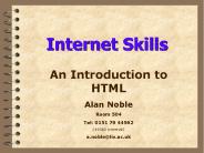 Internet Skills