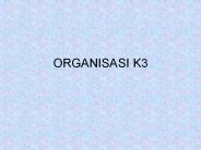 ORGANISASI K3
