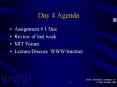 Day 4 Agenda PowerPoint PPT Presentation