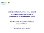 AGENCE POUR L