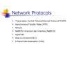 Network Protocols PowerPoint PPT Presentation