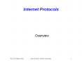 Internet Protocols PowerPoint PPT Presentation