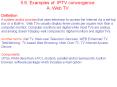 5.6. Examples of IPTV convergence A. Web TV PowerPoint PPT Presentation