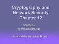 Cryptography and Network Security Chapter 12 PowerPoint PPT Presentation
