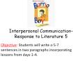Interpersonal Communication- Response to Literature 5 PowerPoint PPT Presentation