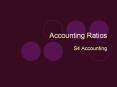 Accounting Ratios PowerPoint PPT Presentation