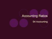 Accounting Ratios