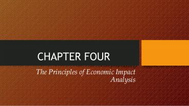 PPT – CHAPTER FOUR PowerPoint presentation | free to view - id: 7326ba ...