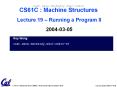 CS61C - Lecture 13 PowerPoint PPT Presentation