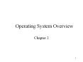 Operating System Overview PowerPoint PPT Presentation
