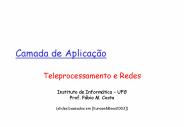 Camada de Aplica
