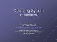 Operating System Principles PowerPoint PPT Presentation