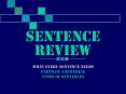 Sentence Review PowerPoint PPT Presentation