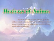 Reviews of Anime