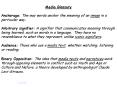 Media Glossary PowerPoint PPT Presentation