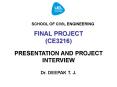 FINAL PROJECT (CE3216) PowerPoint PPT Presentation