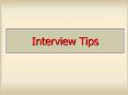 Interview Tips PowerPoint PPT Presentation