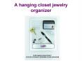 A hanging closet jewelry organizer PowerPoint PPT Presentation