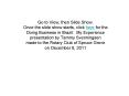 Go to View, then Slide Show. Once the slide show starts, click here for the Doing Business in Brazil: My Experience presentation by Tammy Svenningsen made to the Rotary Club of Spruce Grove on December 8, 2011 PowerPoint PPT Presentation