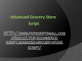 Online Super Market Website Script PowerPoint PPT Presentation