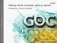 Making robust computer vision in games