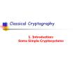 Classical Cryptography PowerPoint PPT Presentation