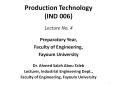 Production%20Technology%20(IND%20006) PowerPoint PPT Presentation