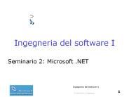 Ingegneria del software I