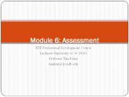 IITE Professional Development Course