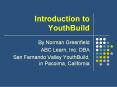 Introduction to YouthBuild PowerPoint PPT Presentation
