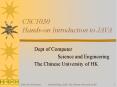 CSC1030 Hands-on Introduction to JAVA PowerPoint PPT Presentation