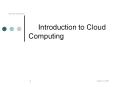 Introduction to Cloud Computing PowerPoint PPT Presentation
