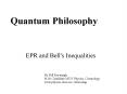 Quantum Philosophy PowerPoint PPT Presentation