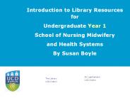 Introduction to Library Resources for