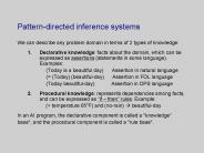 Pattern-directed inference systems