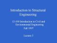 Introduction to Structural Engineering PowerPoint PPT Presentation