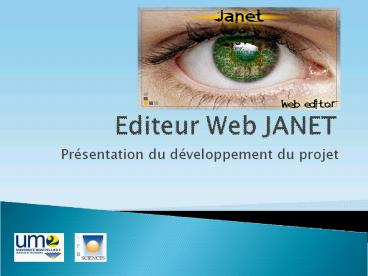 Editeur Web JANET