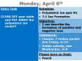 Monday, April 6th PowerPoint PPT Presentation