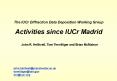 The IUCr Diffraction Data Deposition Working Group Activities since IUCr Madrid PowerPoint PPT Presentation