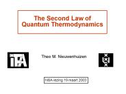 The Second Law of Quantum Thermodynamics